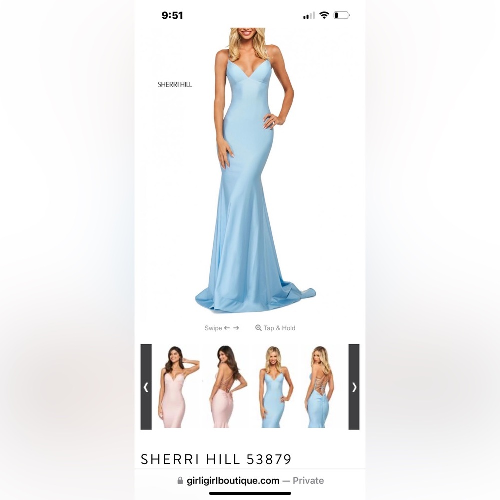 NWT Sherri Hill dress 2024 Prom collection